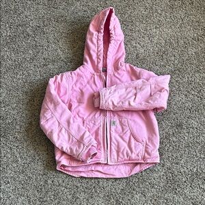 Carhartt Pink Sherpa-Lined Jacket